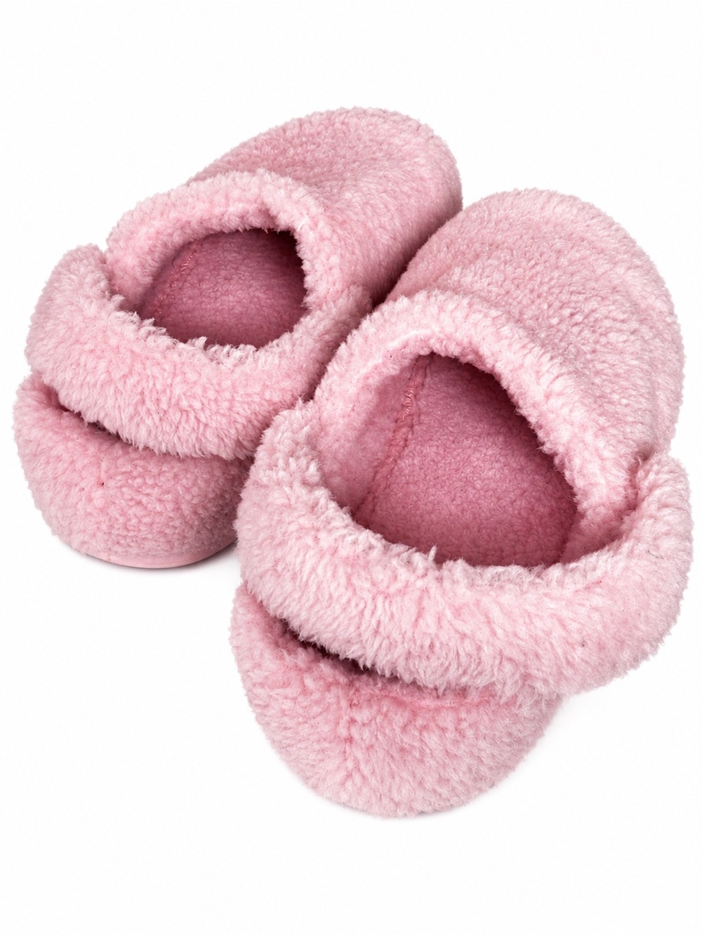 NWOT Crocs Classic Cozzzy Slippers Women’s 9 Pink Milk - Picture 4 of 6